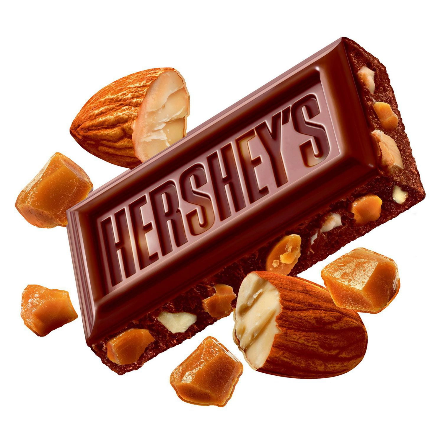 Hershey's Milk Chocolate Almond Stuffed with SKOR Bar 90g - Image 2