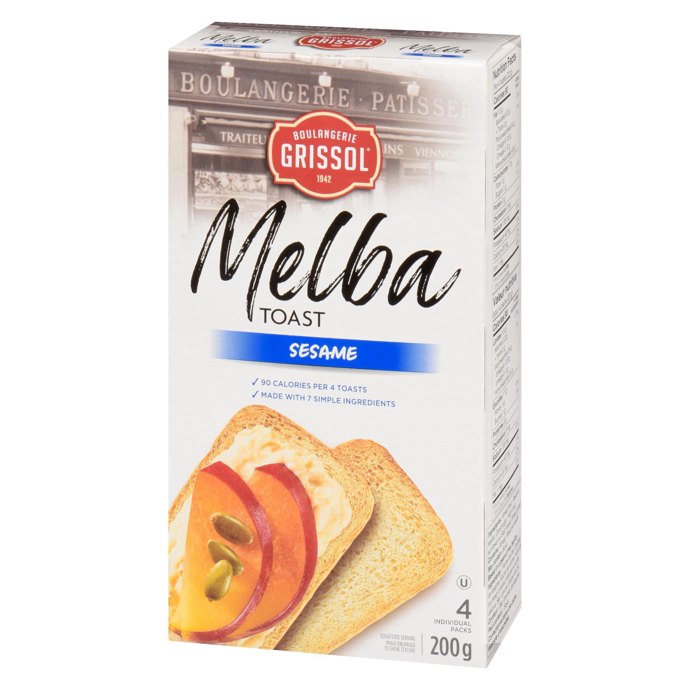 Boulangerie Grissol Melba Toast Sesame - Image 7