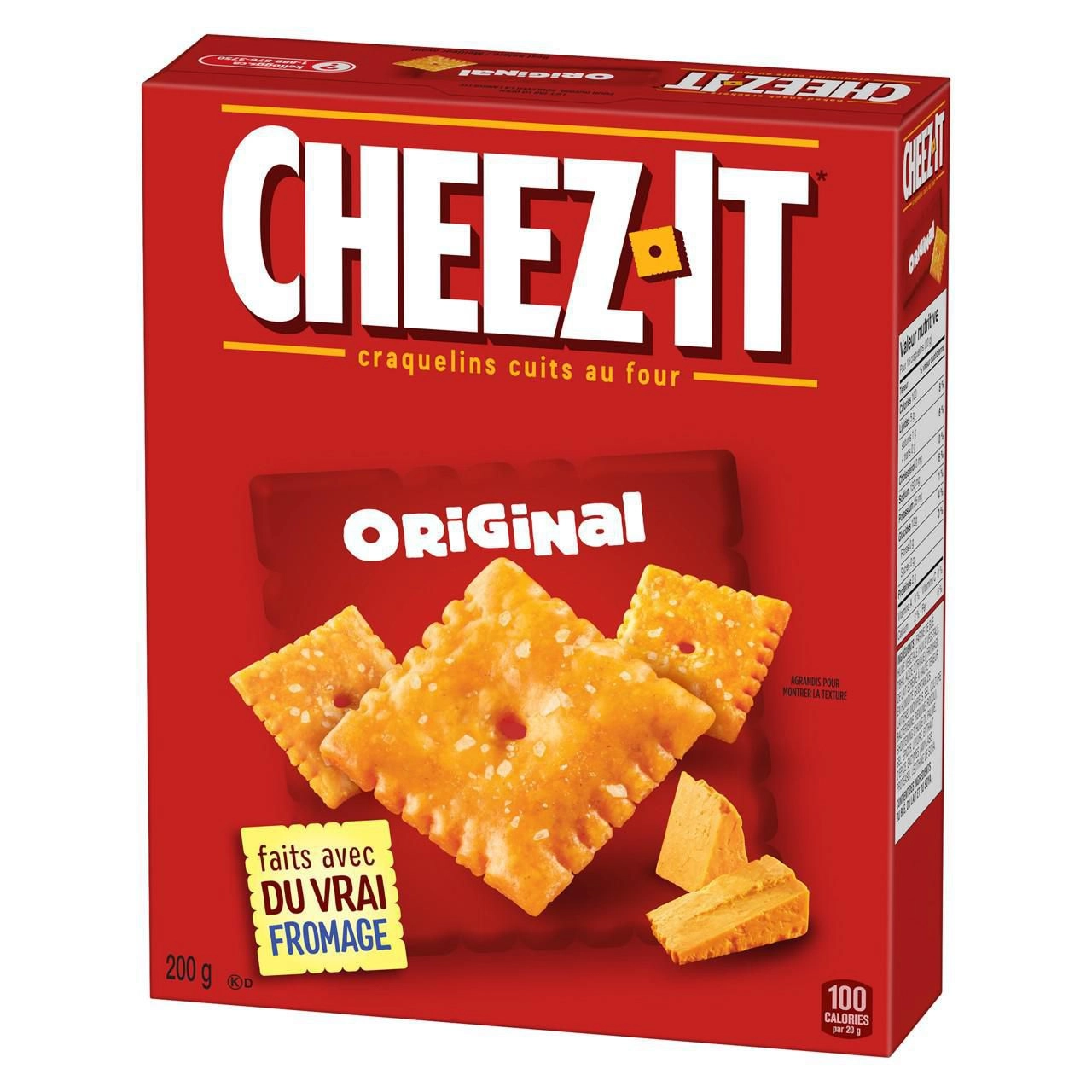 Cheez-It Original Baked Snack Crackers, 200g - Image 4