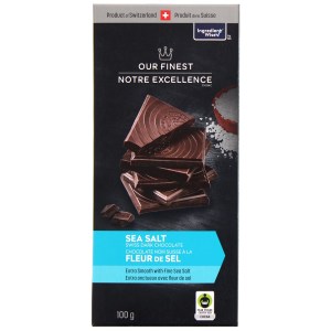 Our Finest Salted Caramel Swiss Dark Chocolate 100 g