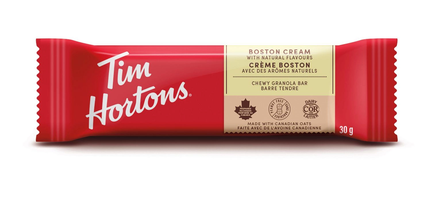 Tim Hortons Boston Cream Granola Bar 5 Pack - Image 2
