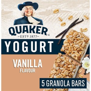Quaker Yogurt Vanilla Granola Bars 175g