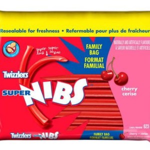 TWIZZLERS SUPER NIBS Cherry Candy