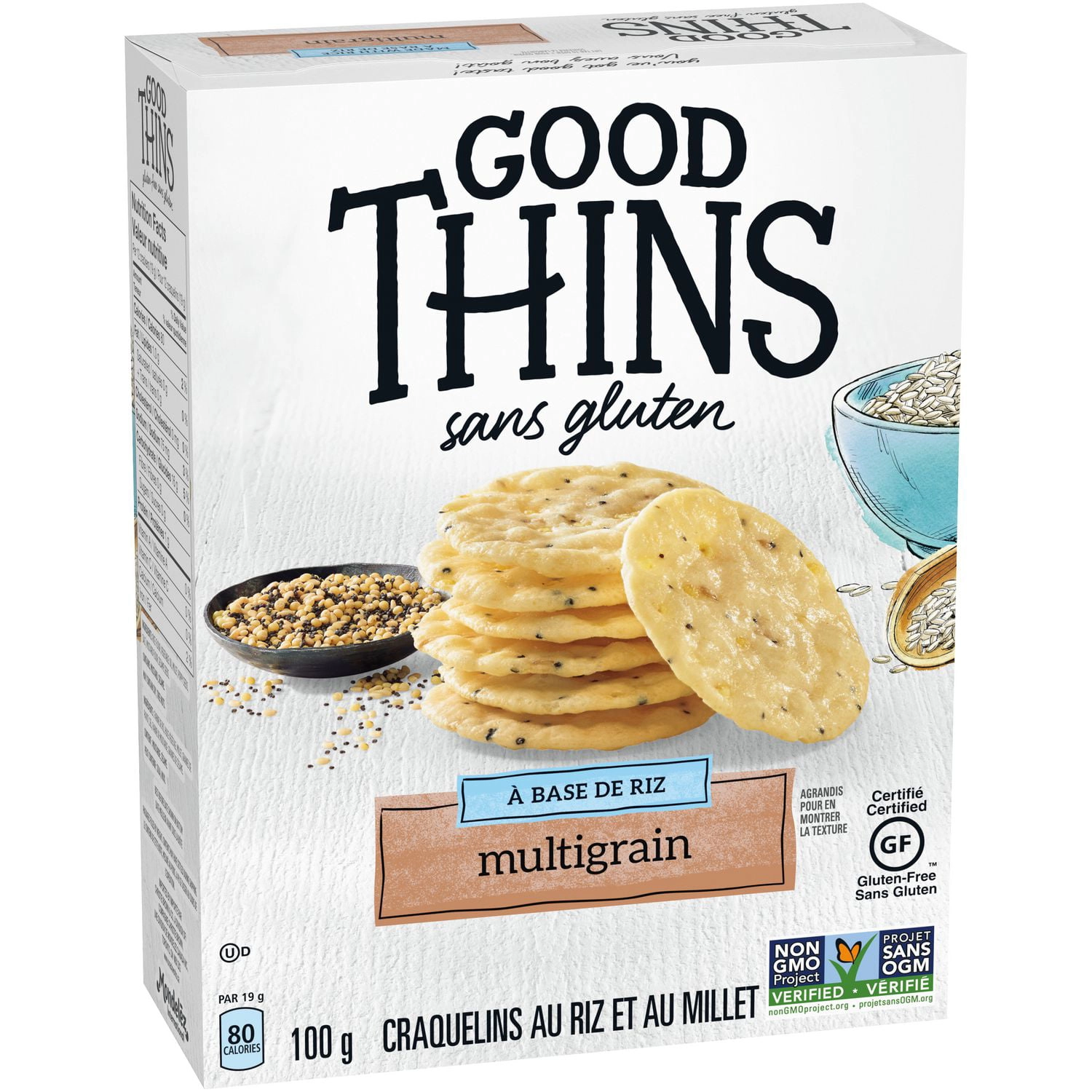 Good Thins Rice Multigrain Crackers 100g - Image 8