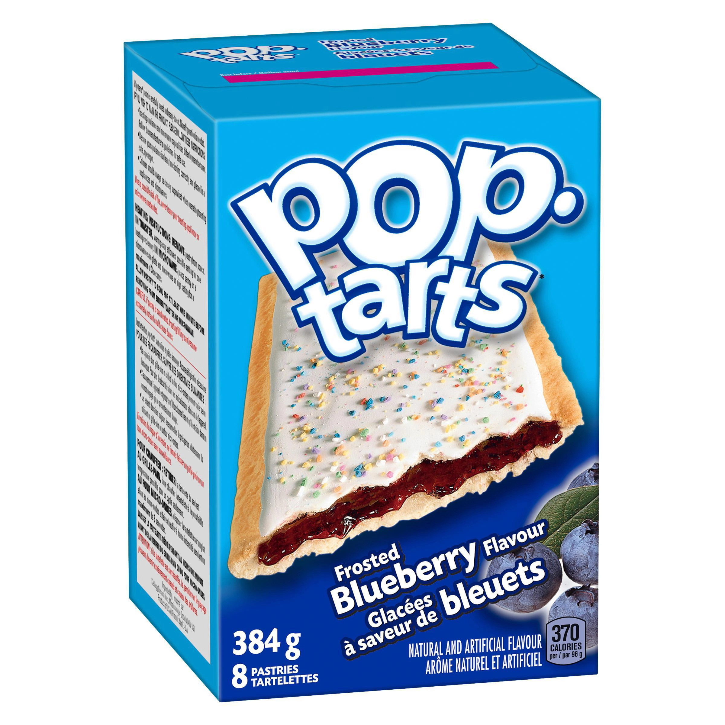 Pop-Tarts Frosted Blueberry Toaster Pastries - 8 Pastries - Image 3