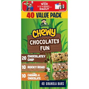 Quaker Chewy Chocolatey Fun Granola Bars 960g