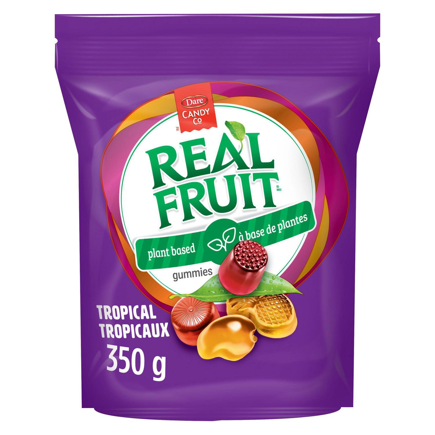 Real Fruit Gummies Tropical Candy