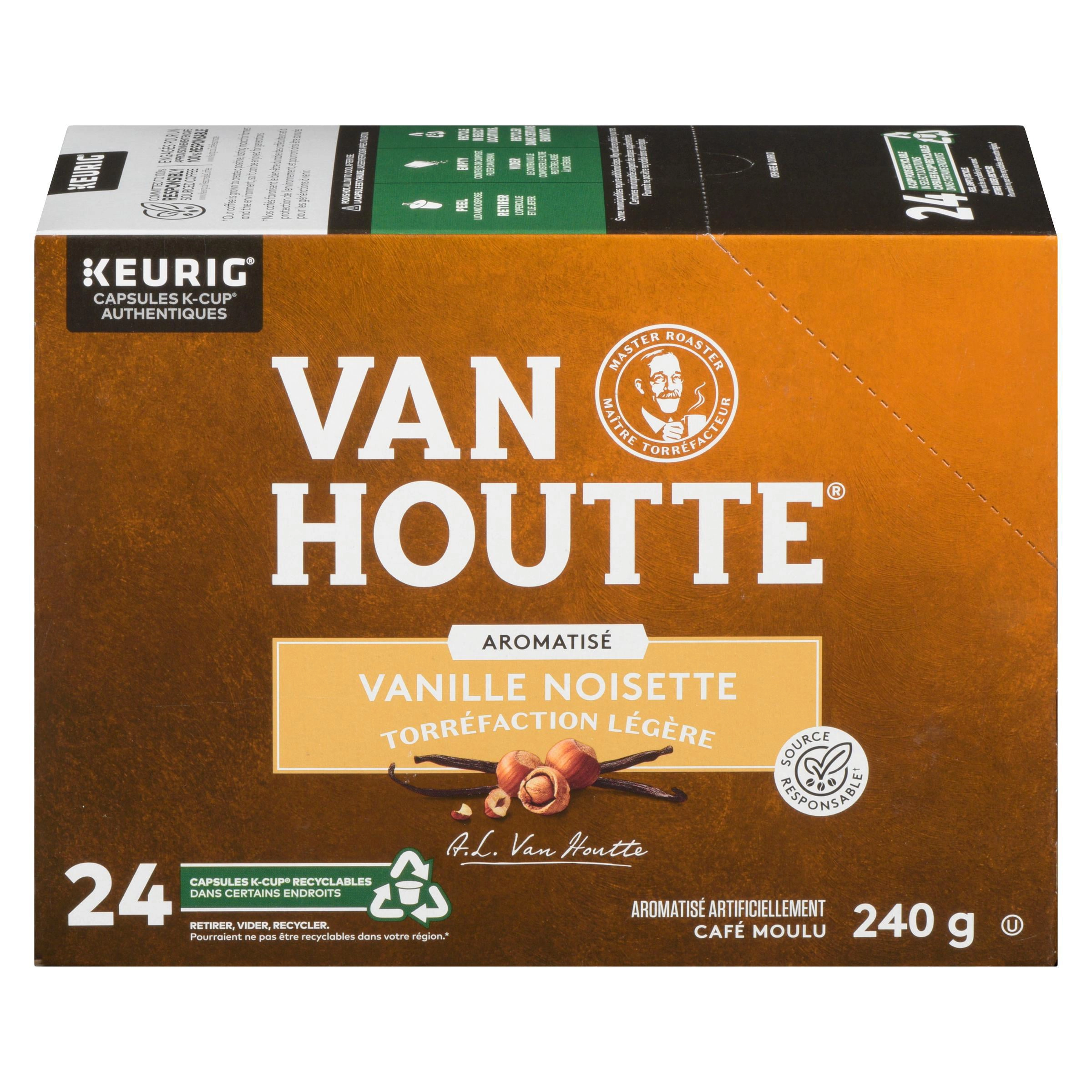 Van Houtte Vanilla Hazelnut K-Cup Coffee Pods, Light Roast, 24 Count - Image 4