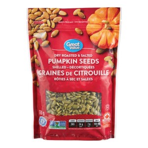 Great Value Dry Roasted & Salted Pumpkin Seeds