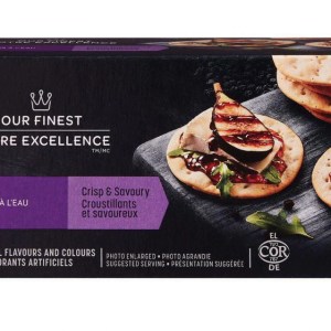 Our Finest Black Pepper Water Crackers