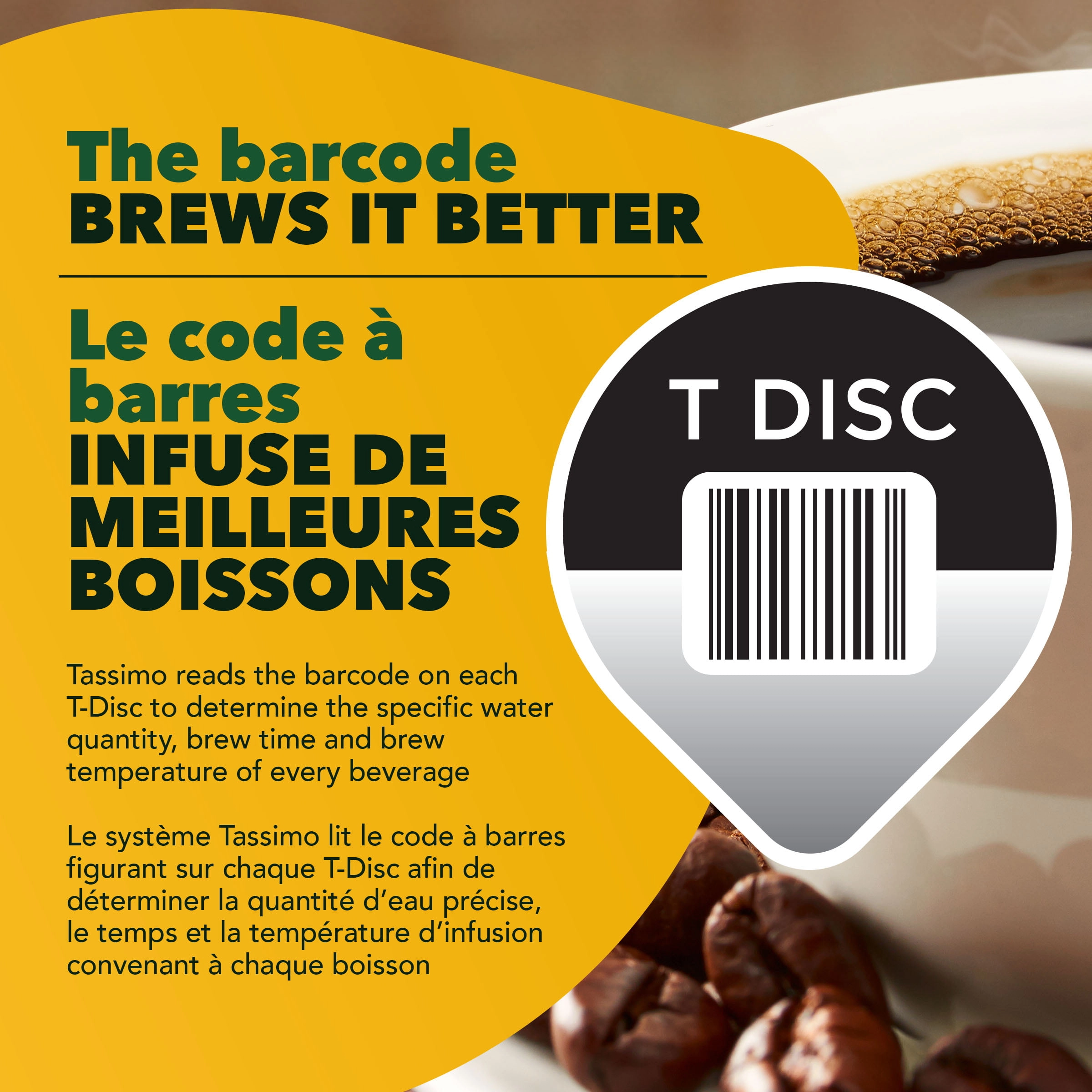 Tassimo Nabob Breakfast Blend Coffee Single Serve T-Discs - Image 4