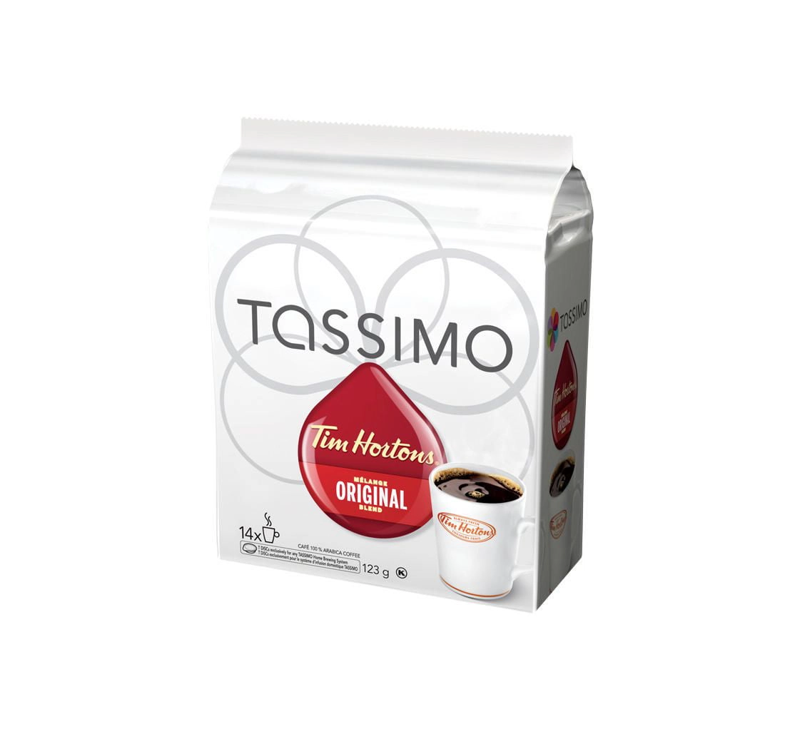 Tim Hortons Tassimo Original Blend Coffee 123g