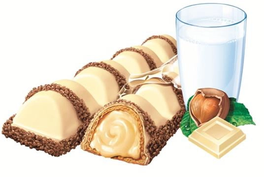 KINDER BUENO White Chocolate and Hazelnut Cream Candy Bars - Image 5