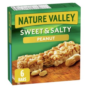 Nature Valley Sweet and Salty Nut Granola Bars, Peanut, 6 ct