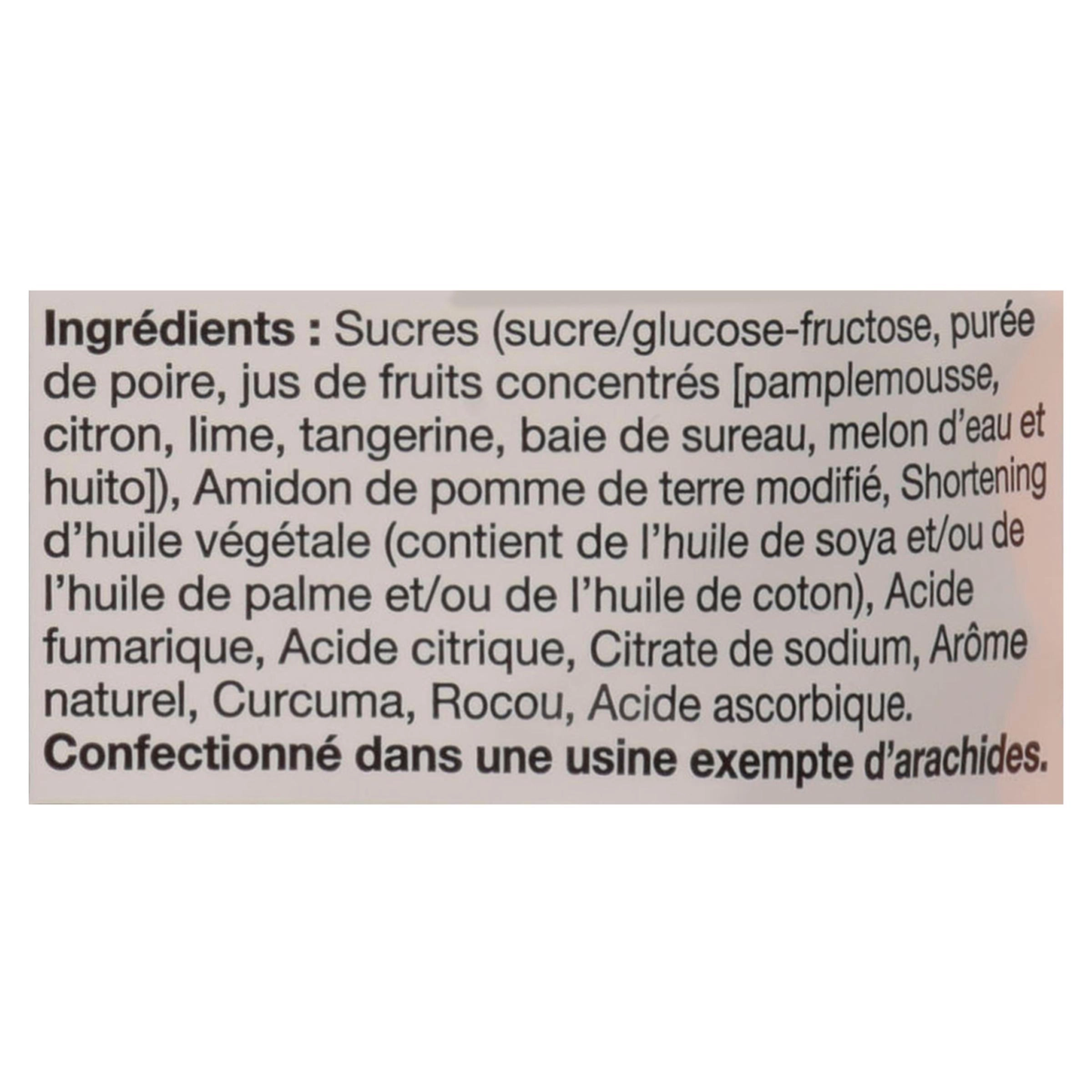 Real Fruit Gummies Sours Citrus Burst Plant-based Gummies Candy - Image 5