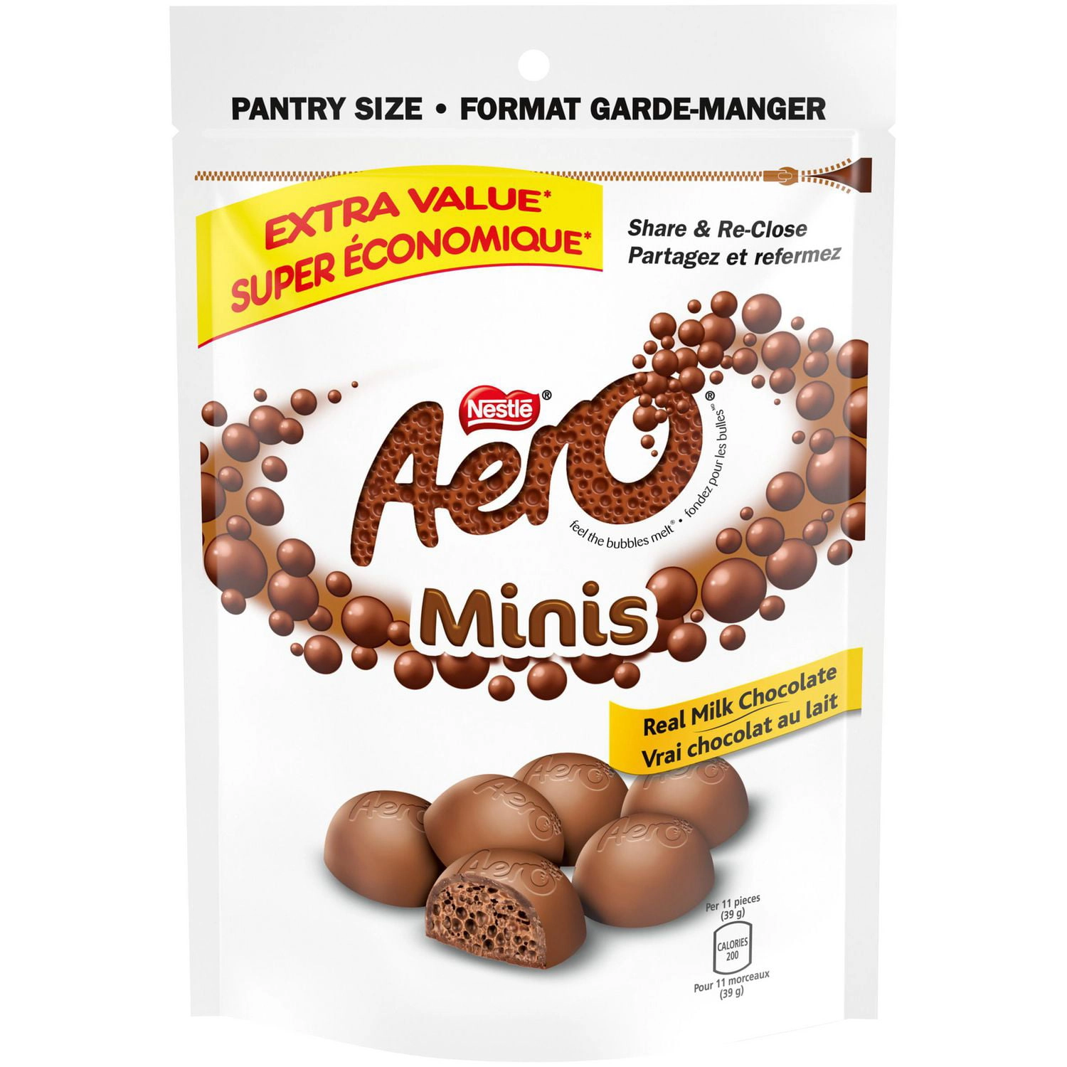 AERO Race Wheels NESTLÉ AERO Milk Chocolate Minis Pouch 800 g