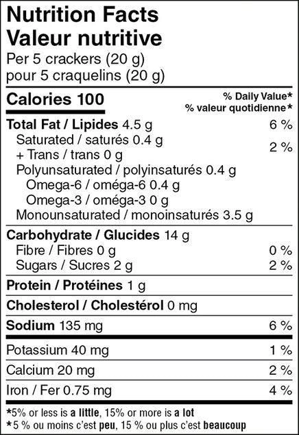 Great Value Thin Vegetable Crackers - Image 2