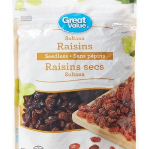 Great Value Seedless Sultana Raisins 375g