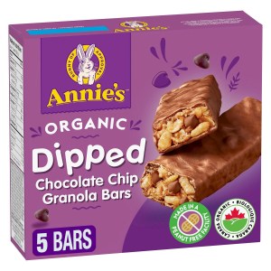 Annie's Organic Dipped Chocolate Chip Granola Bars
