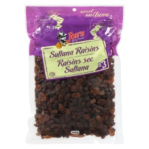 Joe's Tasty Travels Sultana Raisins 500g