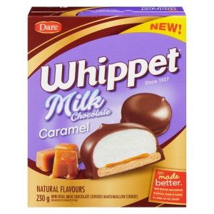 Whippet Milk Chocolate Caramel Cookies