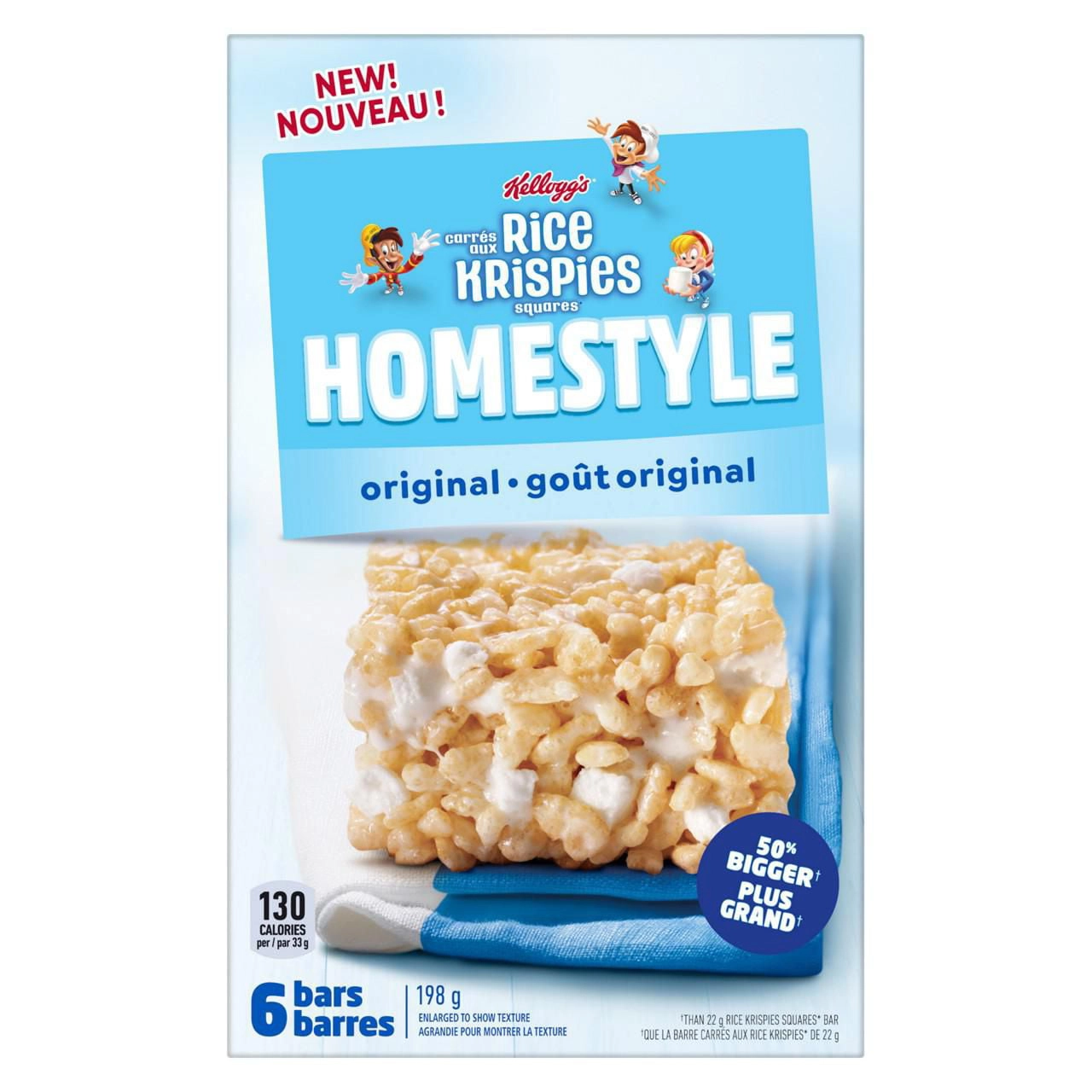 RKSB Homestyle Original 198g Rice Krispies Squares Bars - Image 4