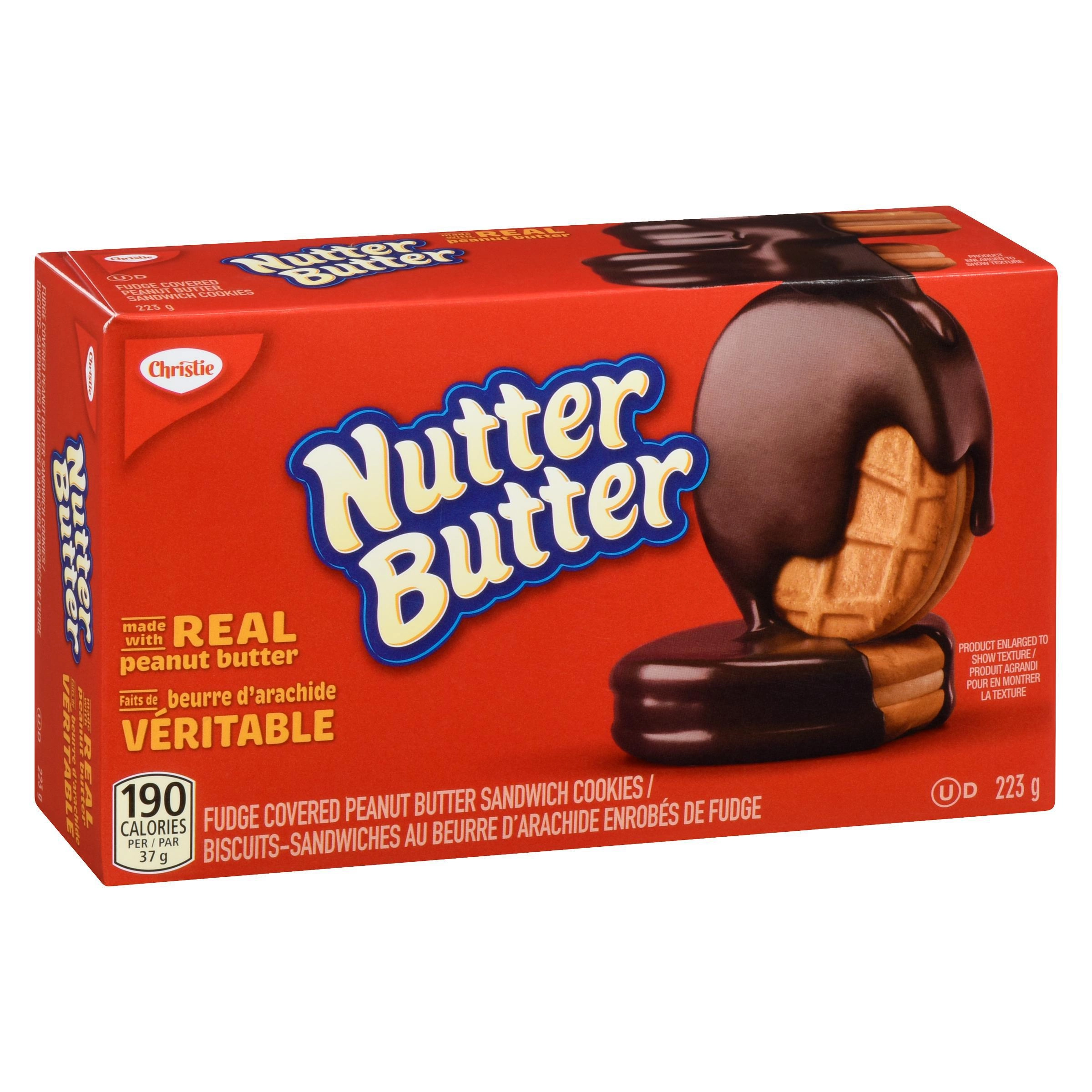Christie Nutter Butter Peanut Butter Fudge Covered Cookies, 223G - Image 4