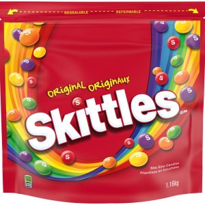 Skittles Original Chewy Candy, Bulk Size, 1.16kg