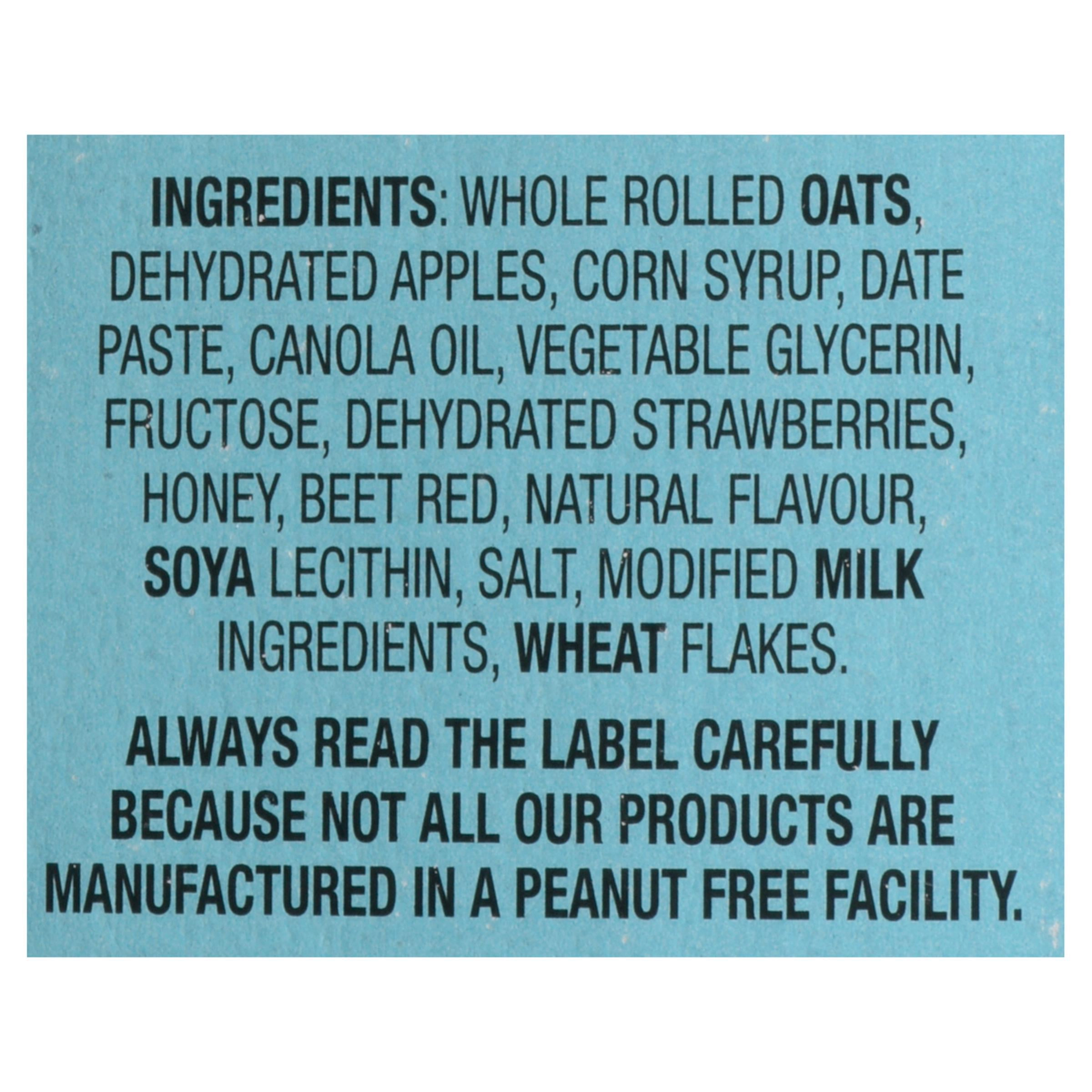 Go Pure Strawberry Fruit & Oat Bars 140g - Image 12