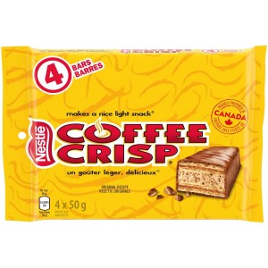 NESTLÉ COFFEE CRISP Wafer Bars 4-Pack Multipack