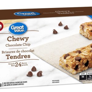 Great Value Chewy Chocolate Chip Granola Bar - 630g