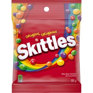 Skittles Original Chewy Candy, 191g Bag