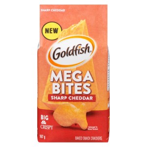 Goldfish Mega Bites Sharp Cheddar 167g