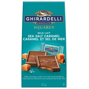 Ghirardelli Milk Chocolate Caramel Sea Salt Squares