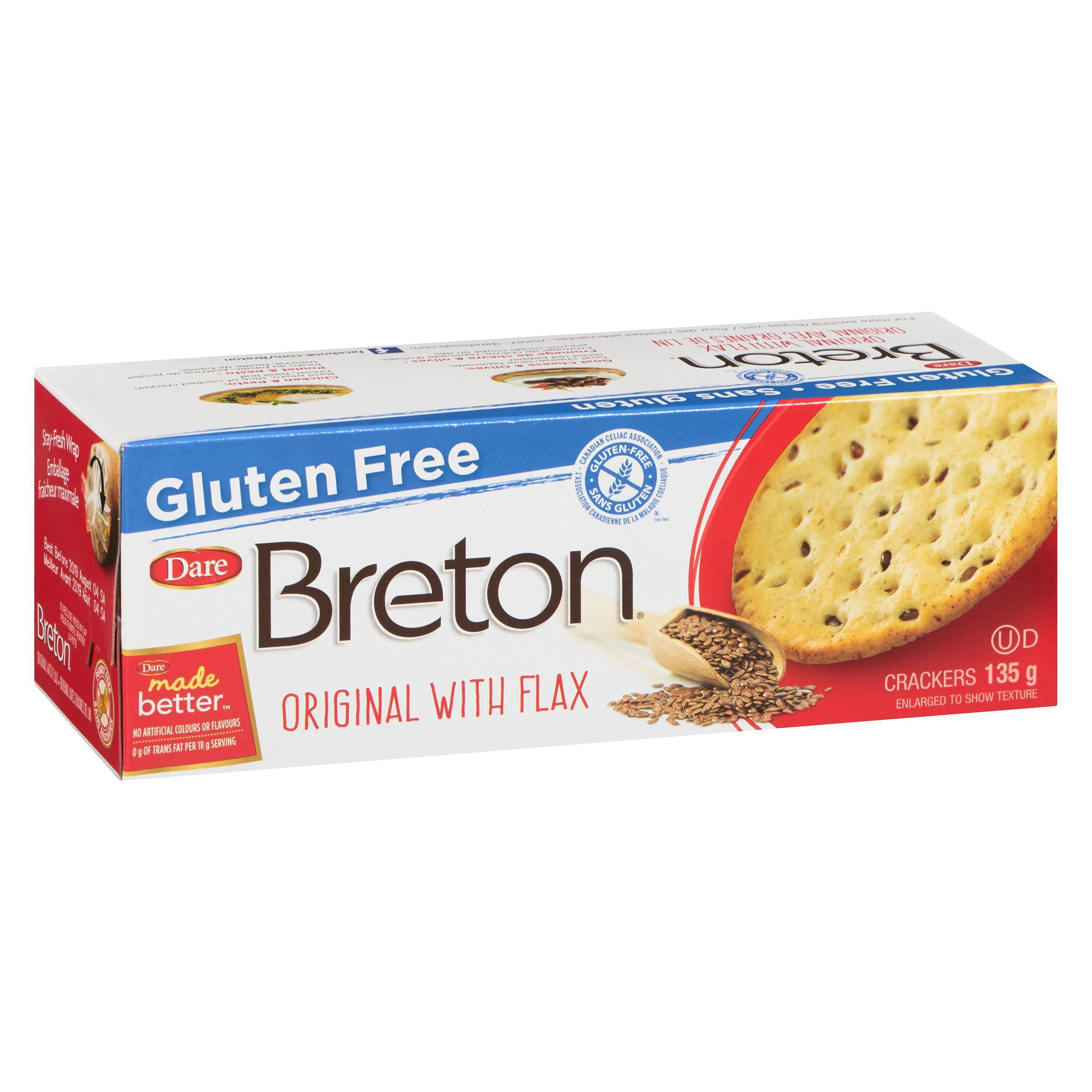 Breton Gluten Free Original with Flax Crackers - Image 5