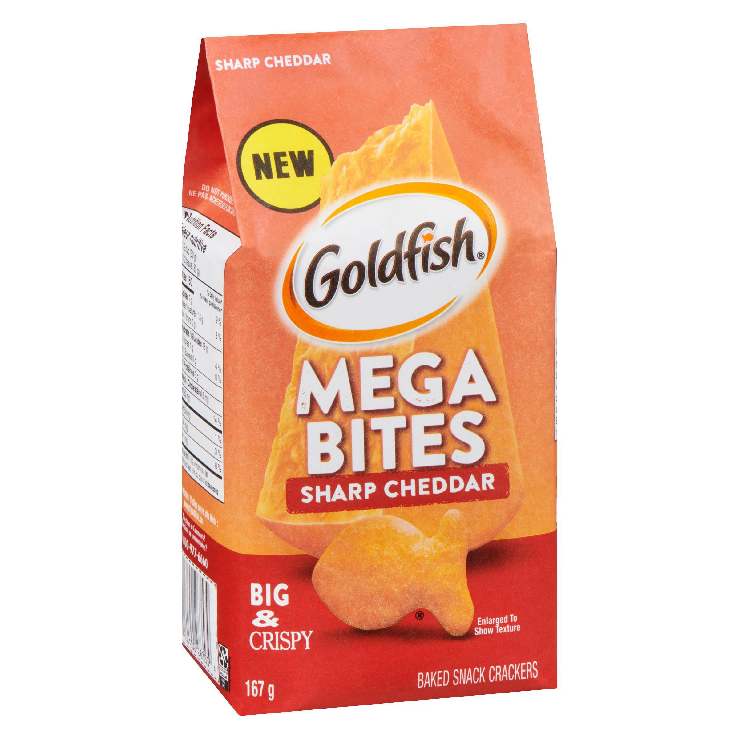 Goldfish Mega Bites Sharp Cheddar 167g - Image 5