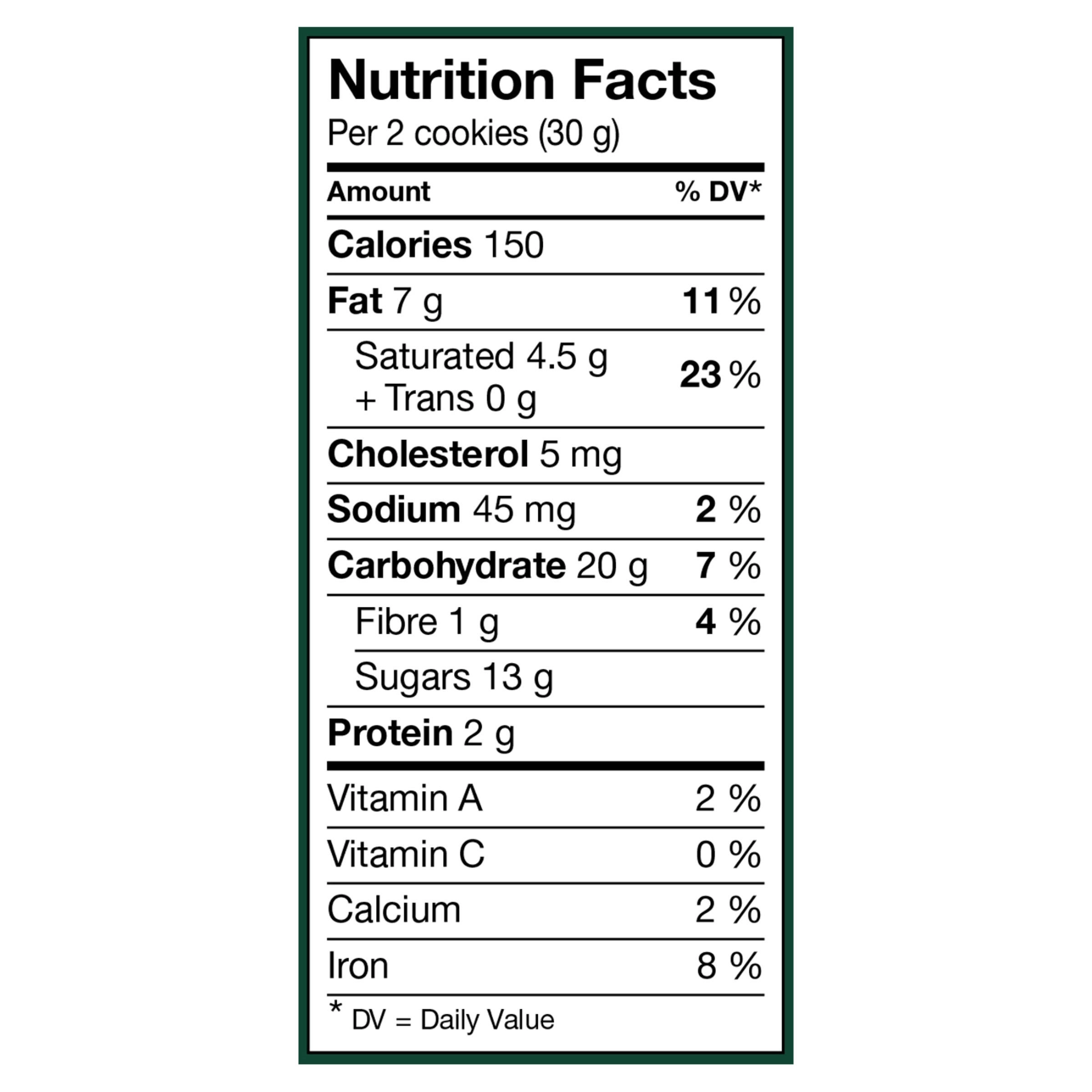 Celebration Mint Truffle Dark Chocolate Cookies 240g - Image 9