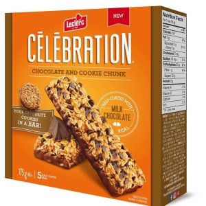 Celebration Chocolate and Cookie Chunk Bars 175g