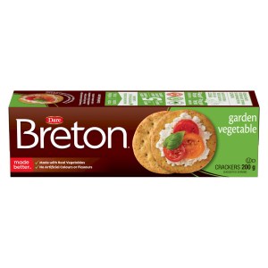 Breton Garden Vegetable Crackers
