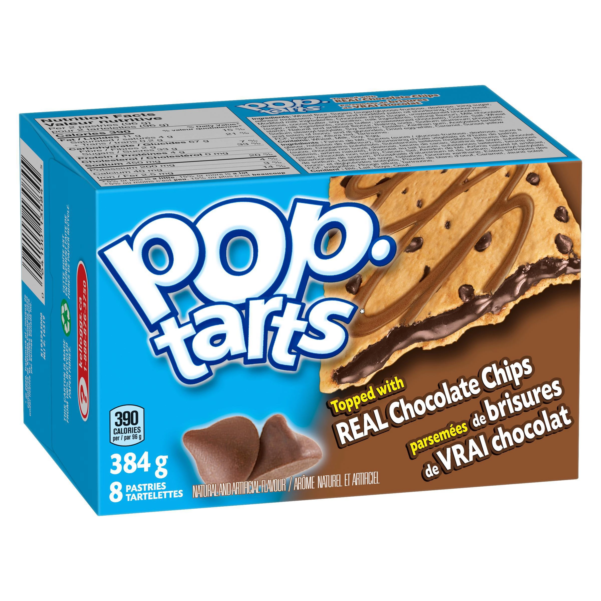 Pop-Tarts Kellogg's Chocolate Chip Toaster Pastries - Image 6