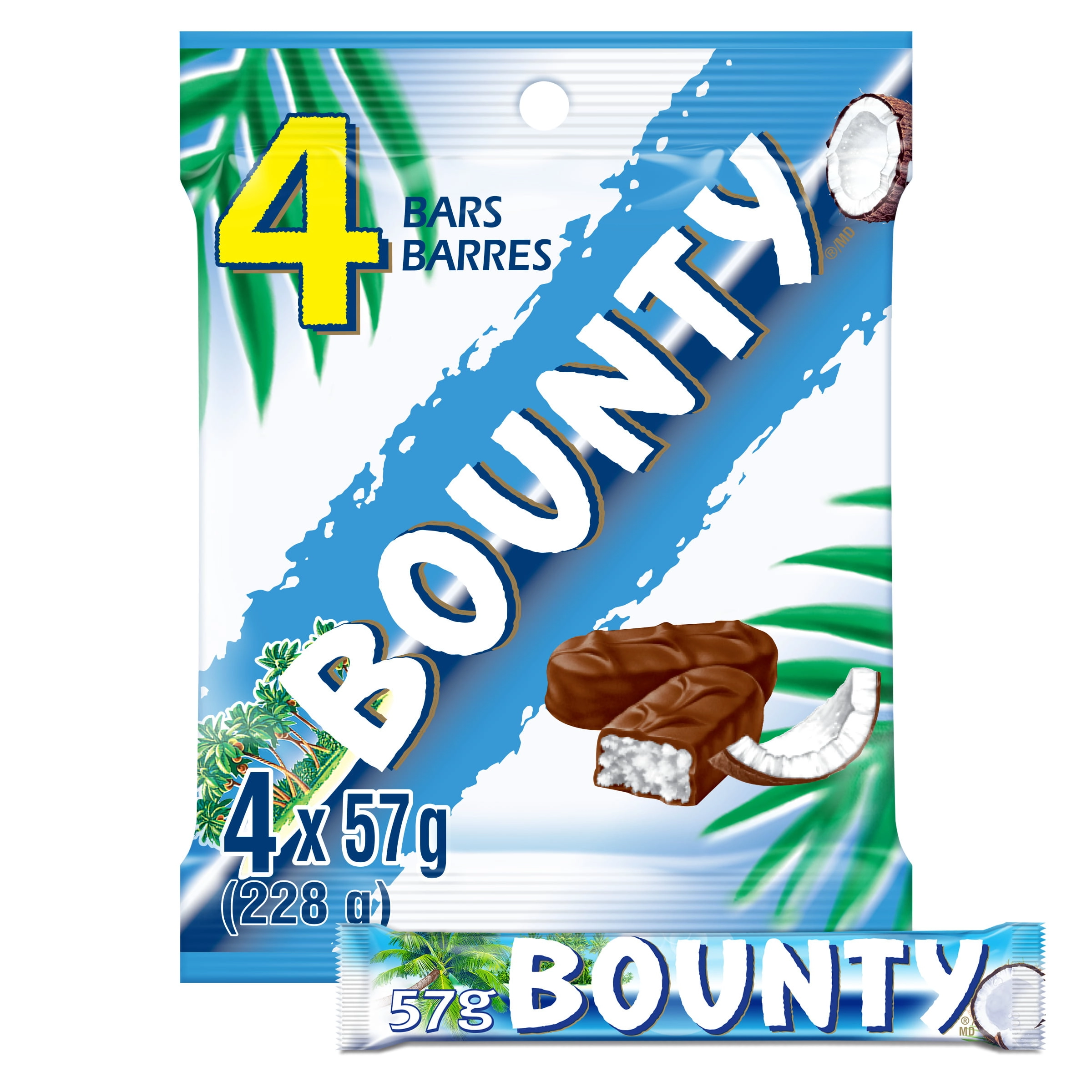 Bounty Coconut Milk Chocolate Bars
