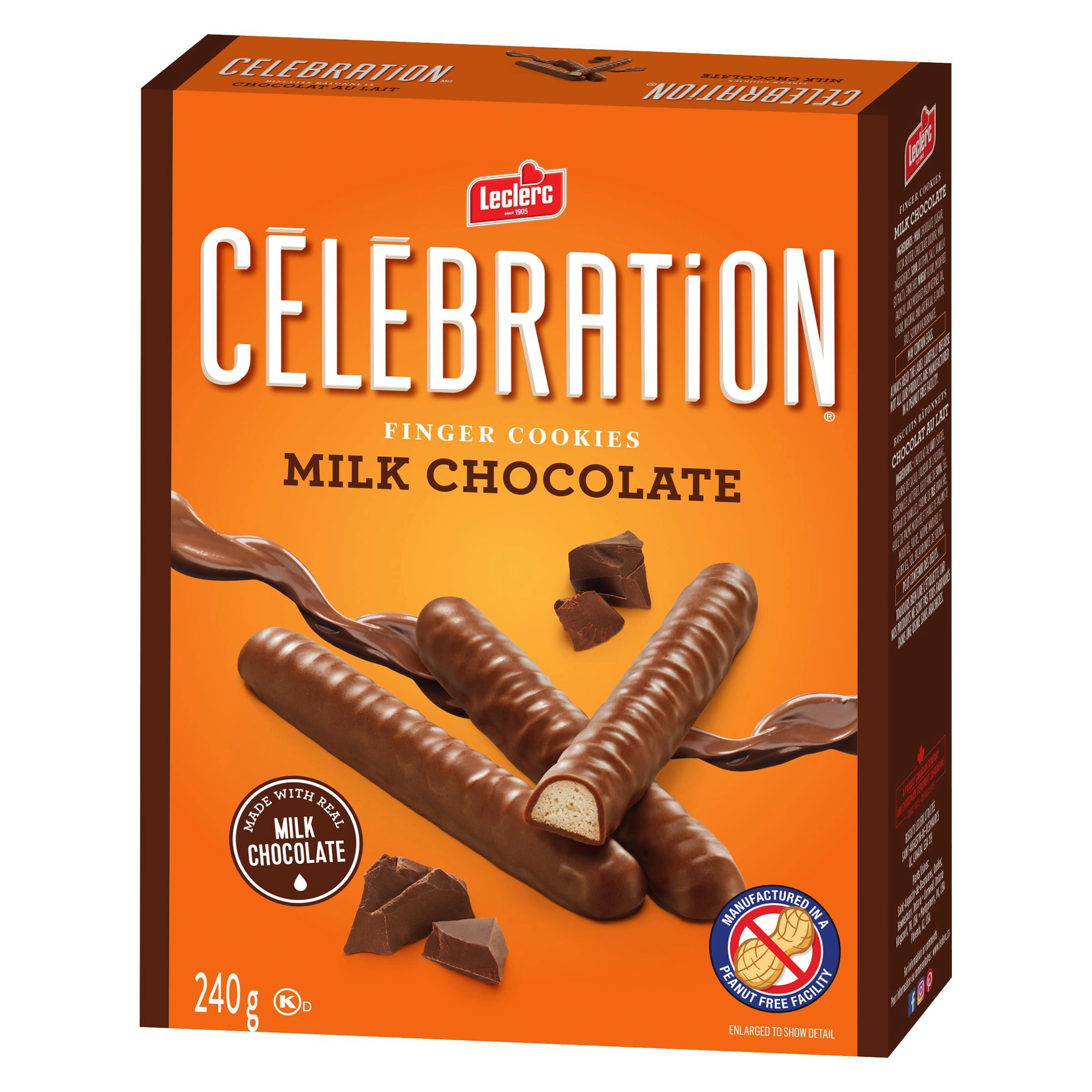 Celebration Milk Chocolate Fingers 240g - Image 7
