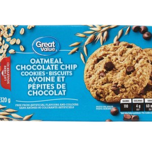 Great Value Oatmeal Chocolate Chip Cookies