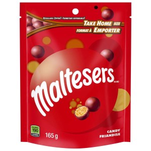 Maltesers Milk Chocolate Candy Bites, Bag, 165g