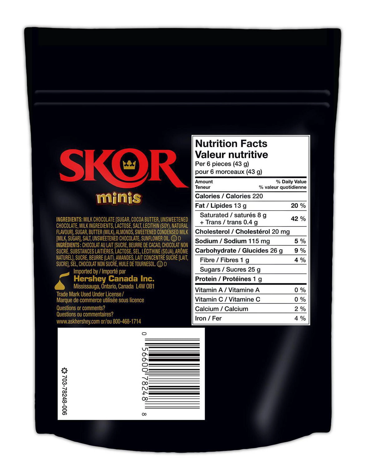 Hershey's SKOR Minis Candy - Image 3