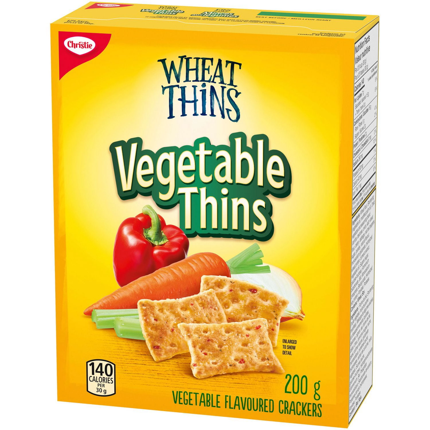 Vegetable Thins Wheat Crackers - Image 2