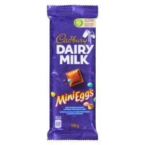Cadbury Dairy Milk Mini Eggs Chocolate Bar, 100 G