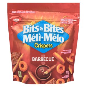 Crispers Bits & Bites Barbecue Flavour Snack & Cracker Mix