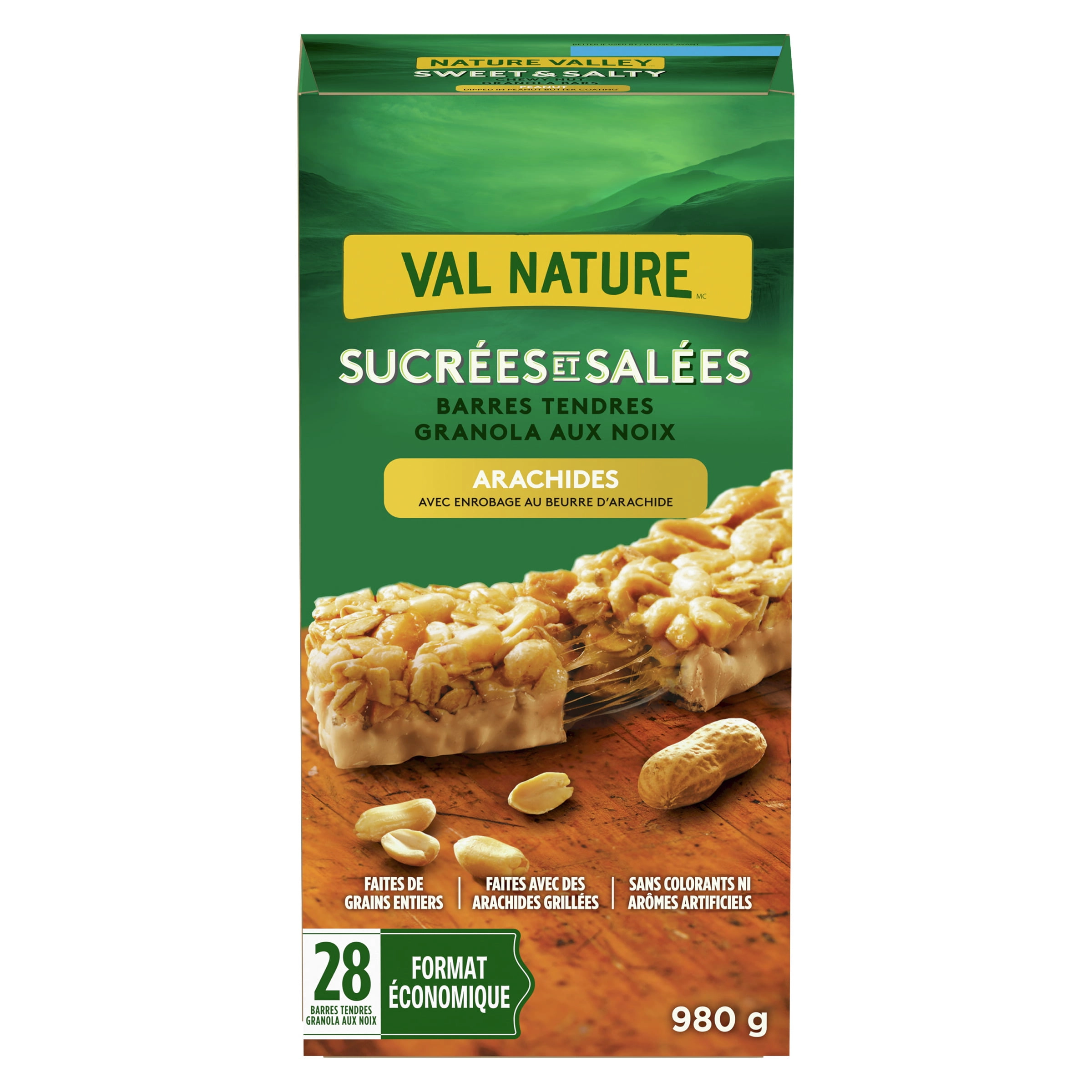 Nature Valley Sweet and Salty Nut Granola Bars, Peanut, 28 ct 980 g - Image 10
