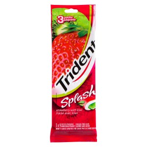 Trident Splash Strawberry with Kiwi Gum 54g